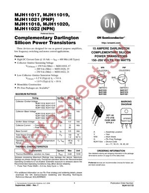 MJ11021 datasheet  